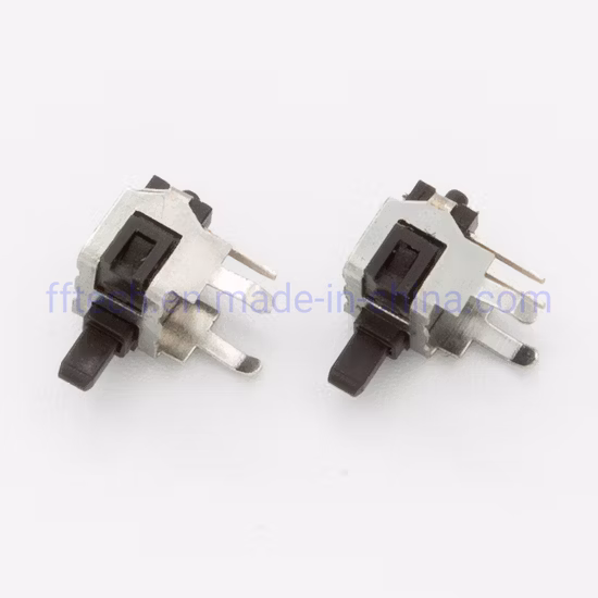 Hochwertiger mittlerer 2-poliger Plug-in-Silent-Touch-Schalter, 2p Silikon-Knopf-Touch-Schalter, 8 * 8 mm, wasserdichter DIP-Typ IP67 Push-Tact-Schalter für medizinische Geräte